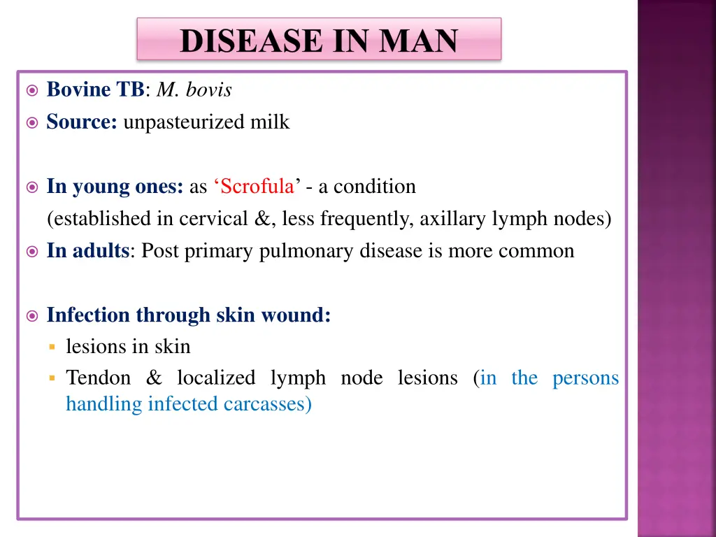 disease in man 3