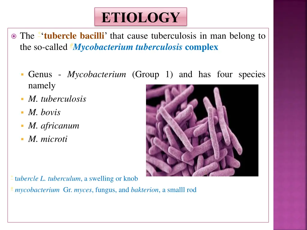 etiology