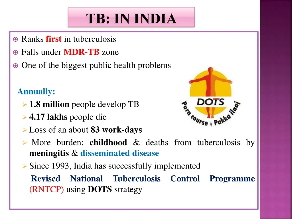 tb in india