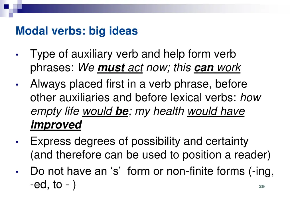 modal verbs big ideas