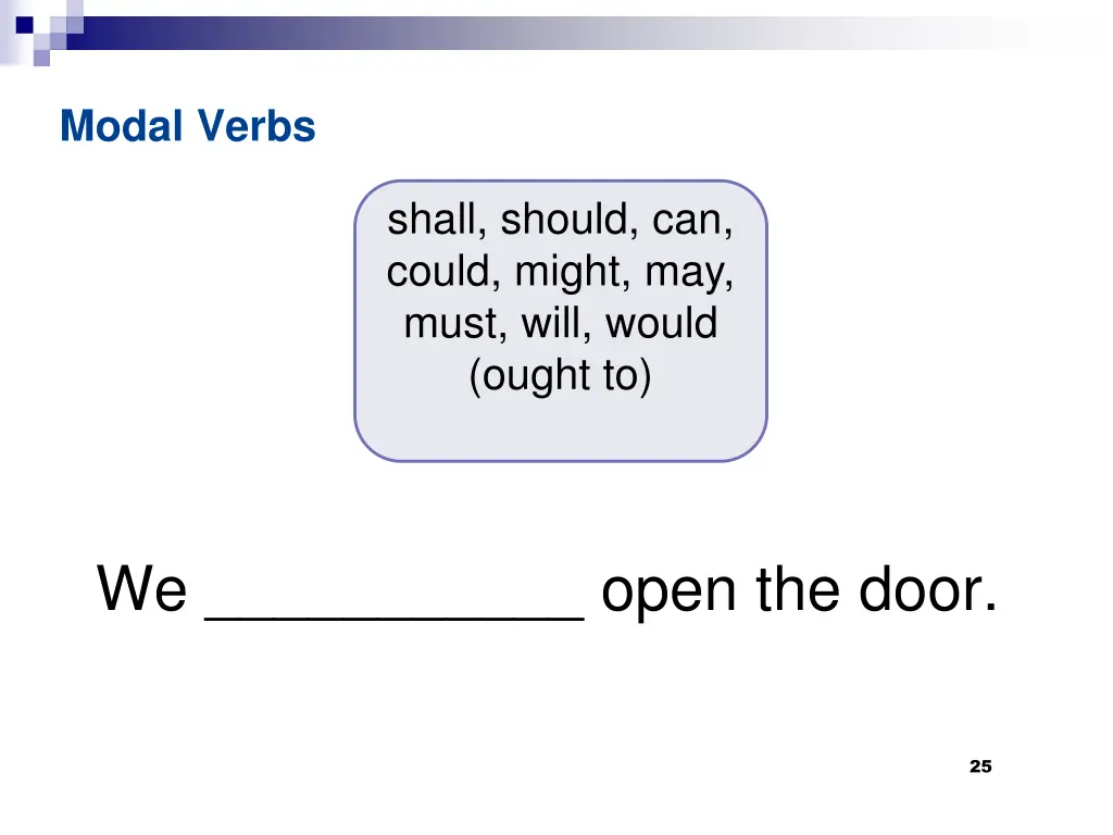 modal verbs