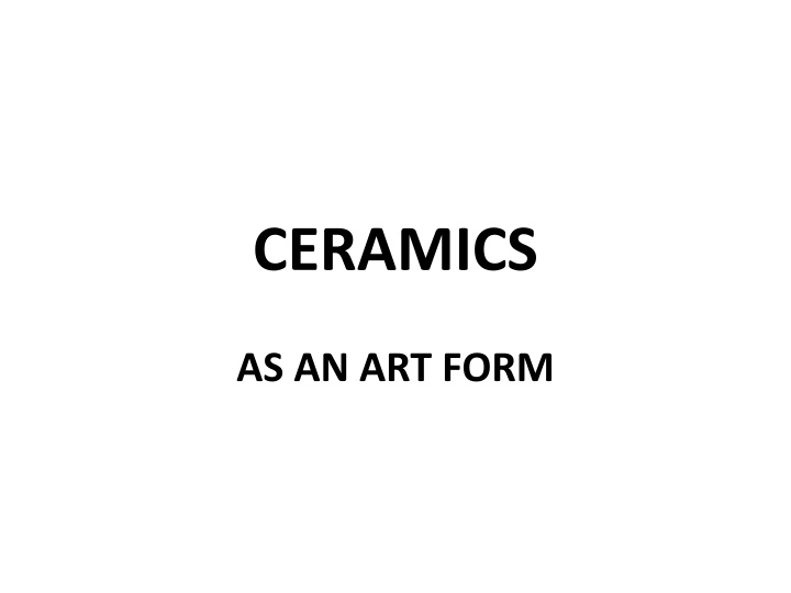 ceramics