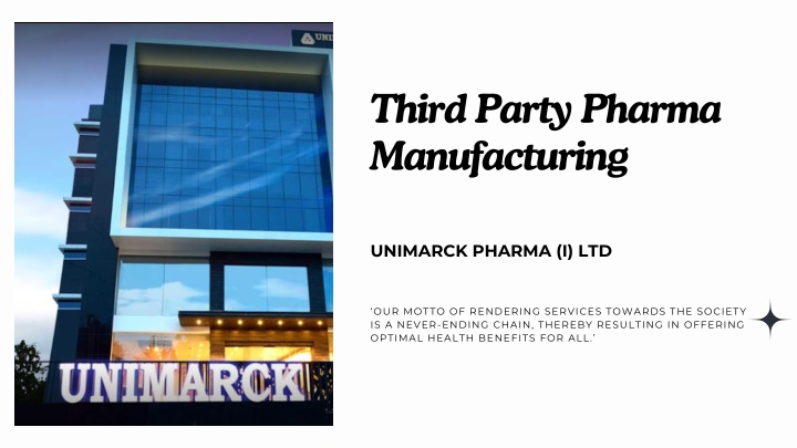 third party pharma manufacturing