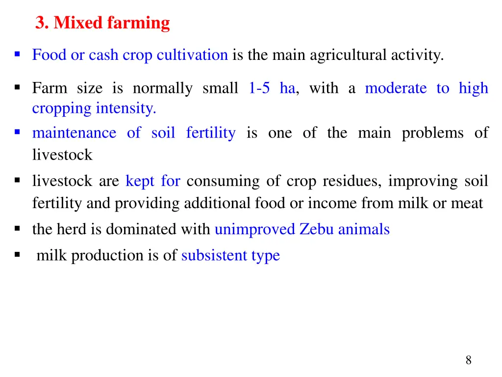 3 mixed farming