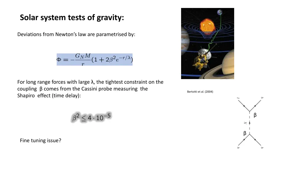 solar system tests of gravity