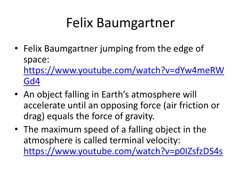 felix baumgartner