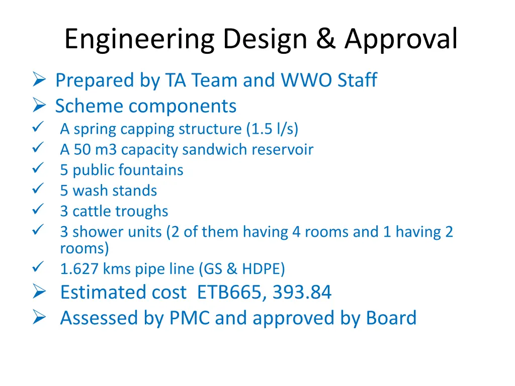 engineering design approval