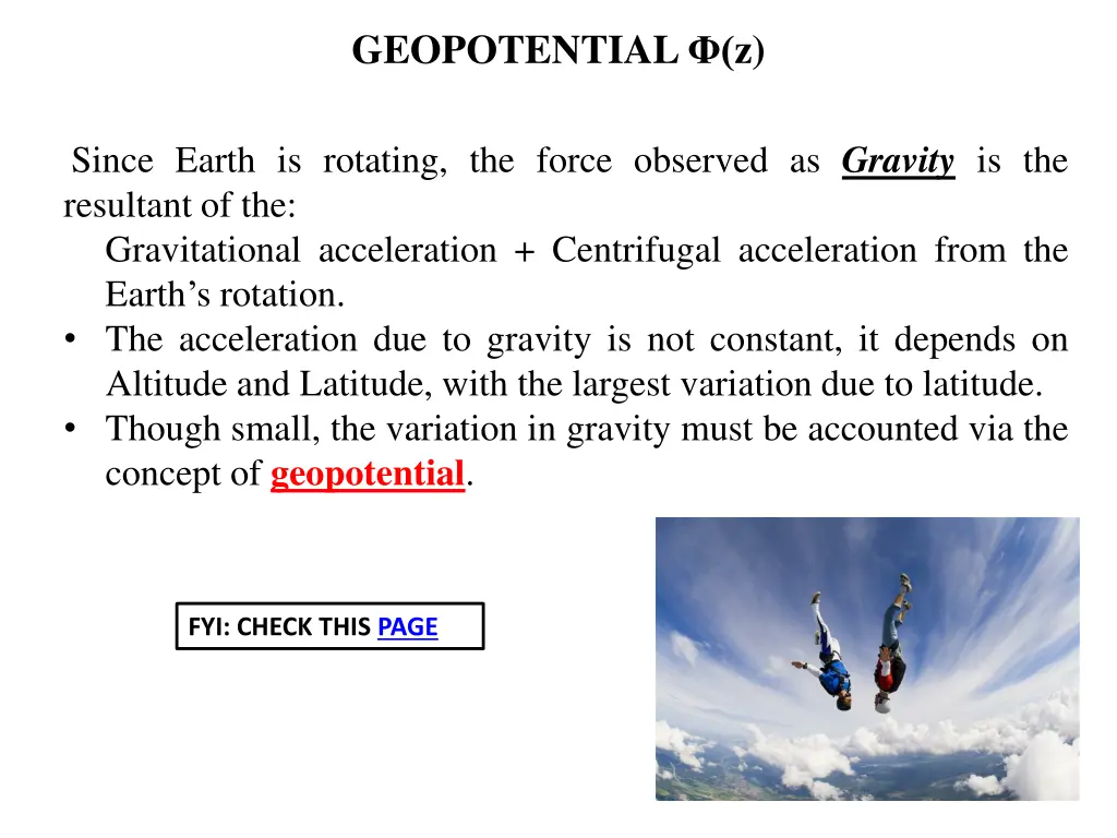 geopotential z