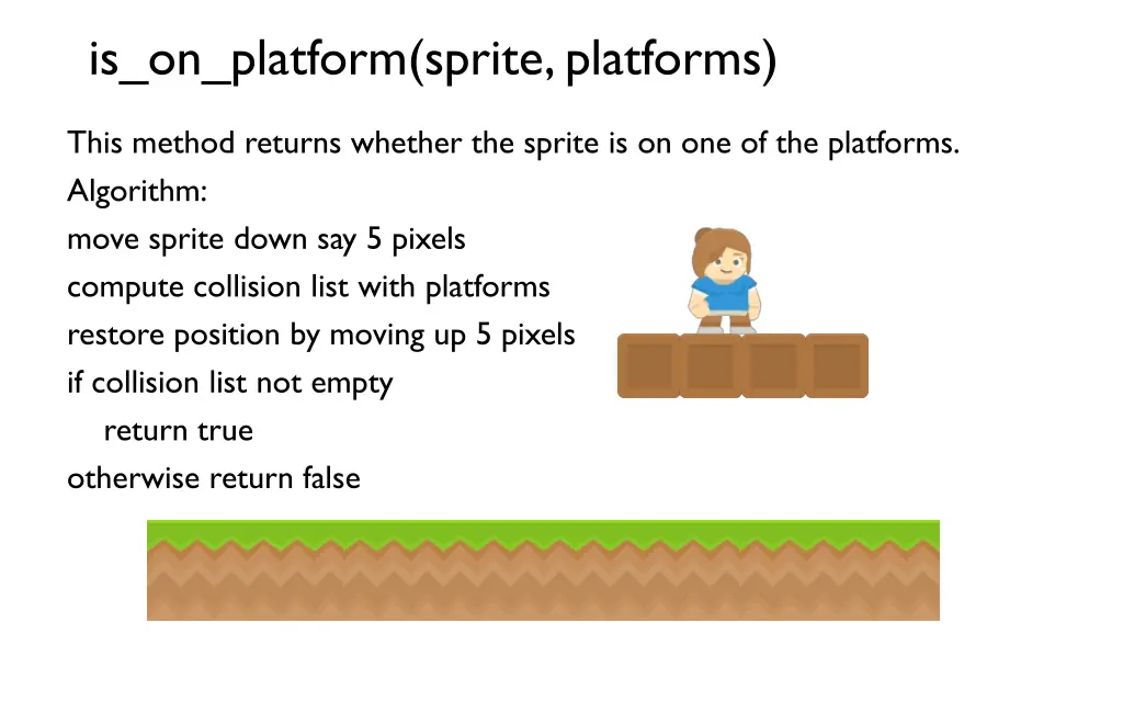 is on platform sprite platforms 3