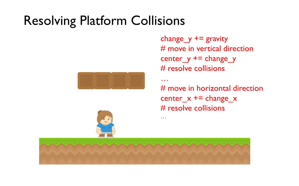 resolving platform collisions 1