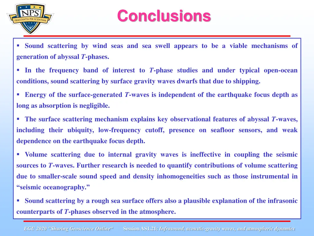 conclusions