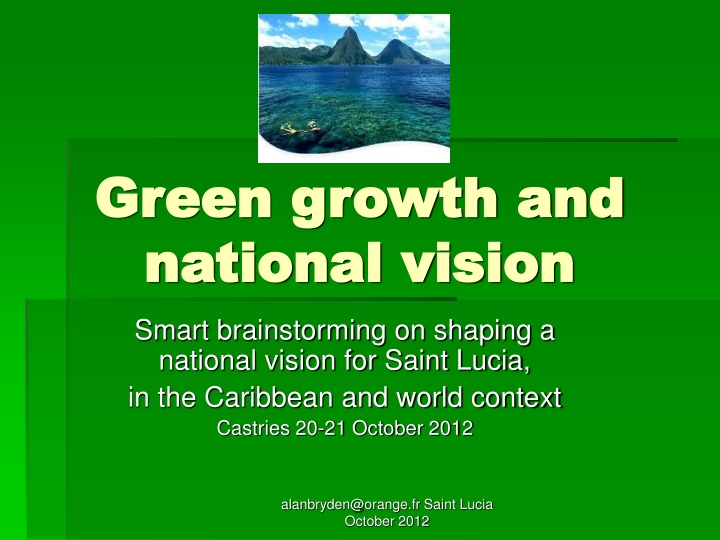 green growth and green growth and national vision