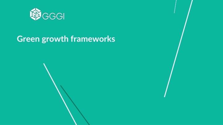 green growth frameworks