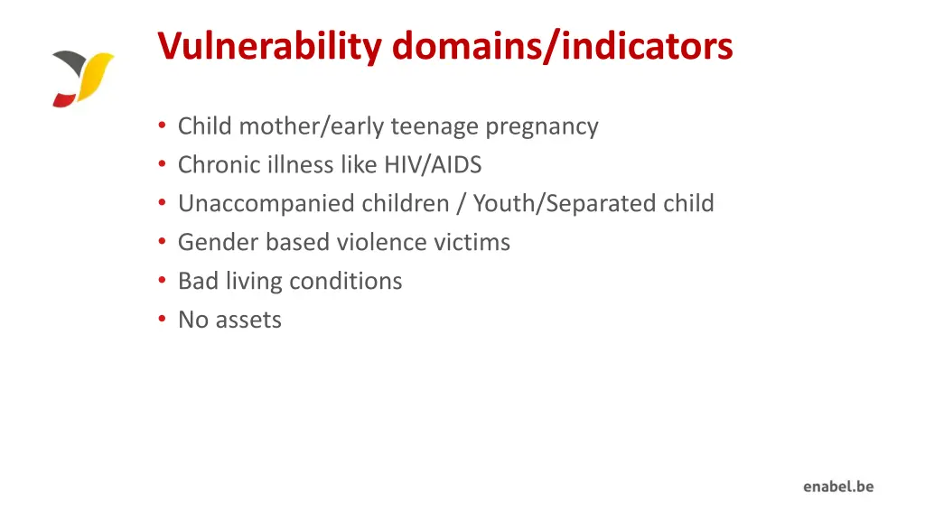 vulnerability domains indicators 1