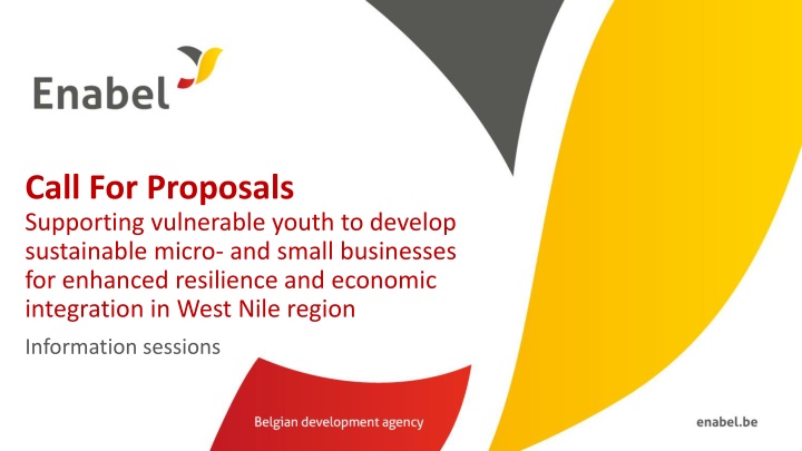 call for proposals supporting vulnerable youth