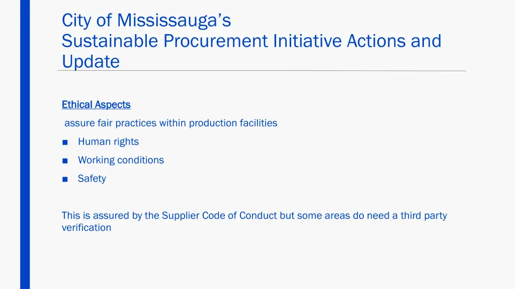 city of mississauga s sustainable procurement 3