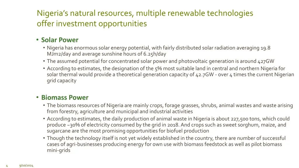 nigeria s natural resources multiple renewable