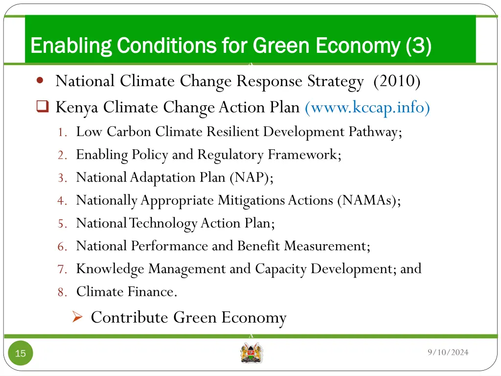 enabling conditions for green economy 3 enabling