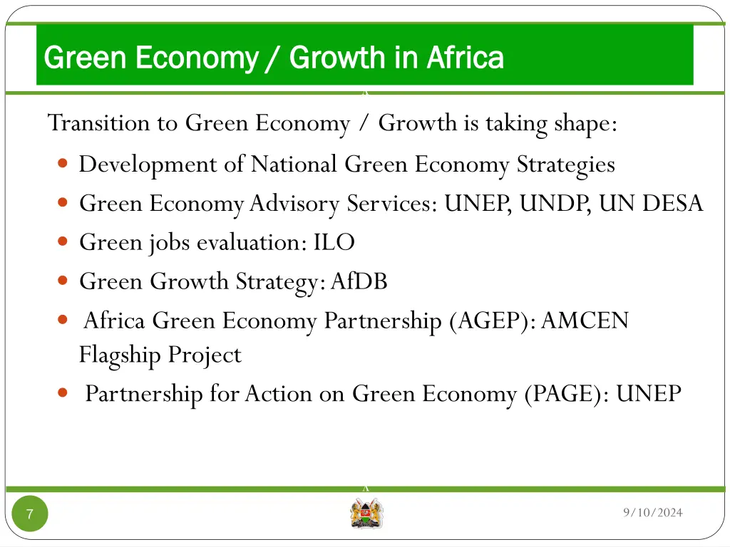 green economy growth in africa green economy