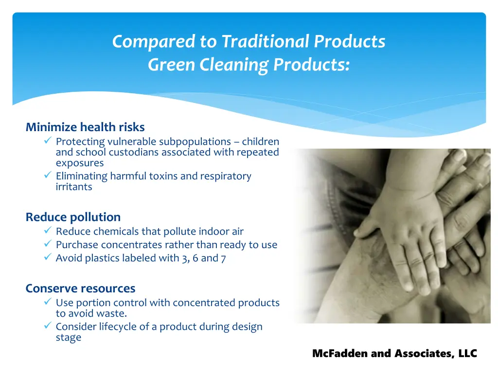 compared to traditional products green cleaning