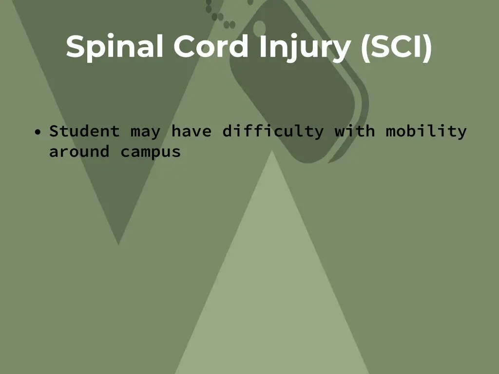 spinal cord injury sci