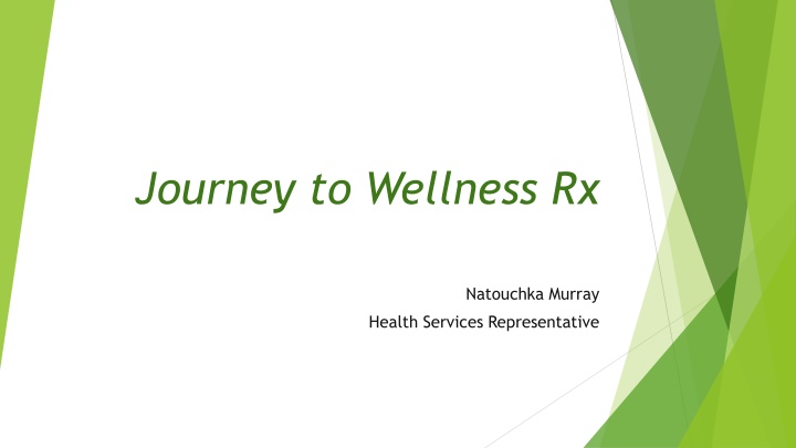 journey to wellness rx