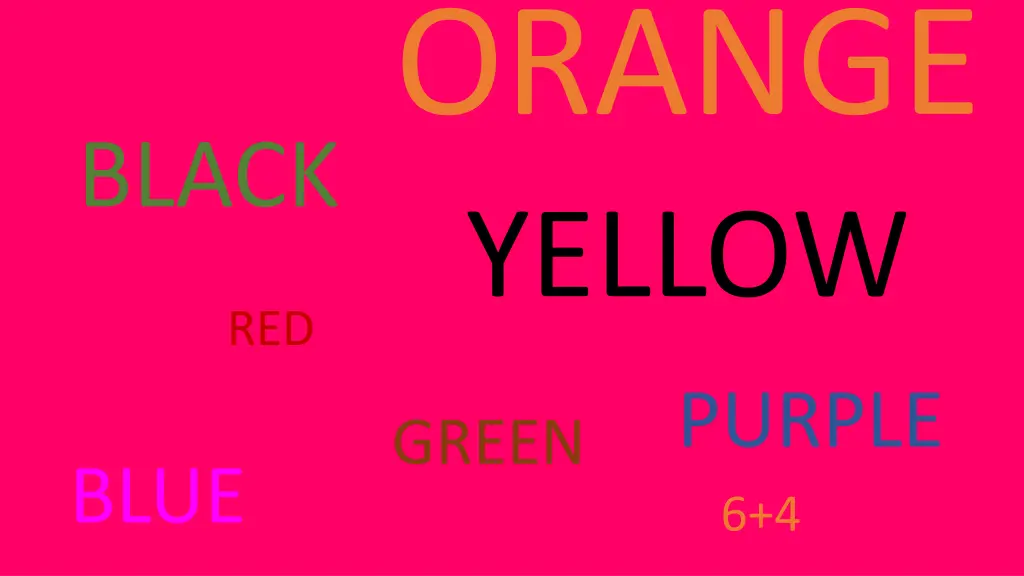 orange yellow