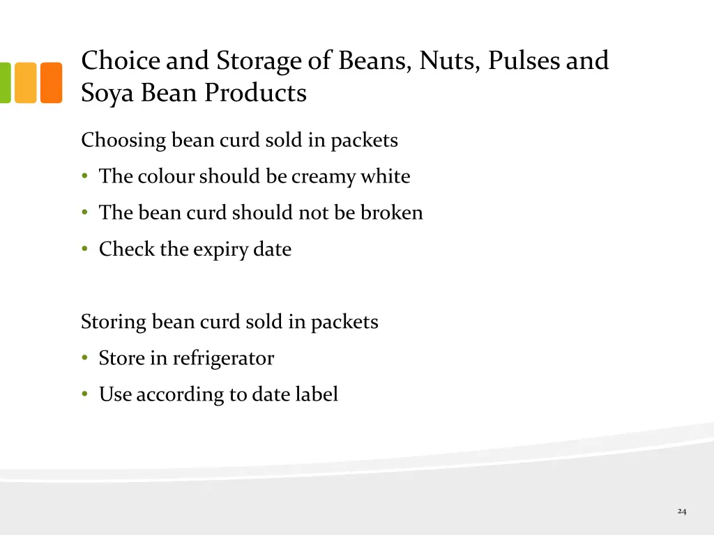 choice and storage of beans nuts pulses and soya 4