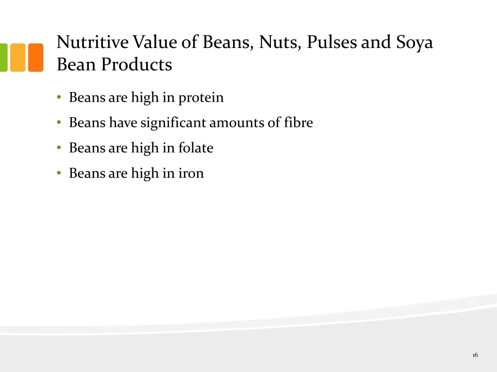 nutritive value of beans nuts pulses and soya 1