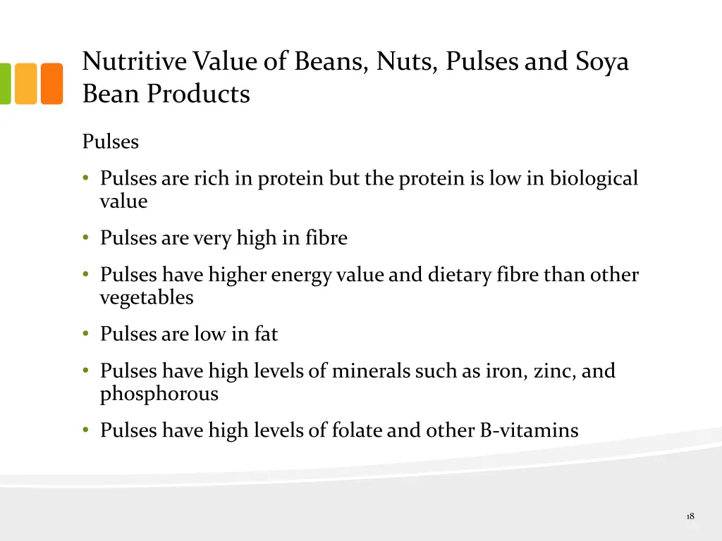 nutritive value of beans nuts pulses and soya 3