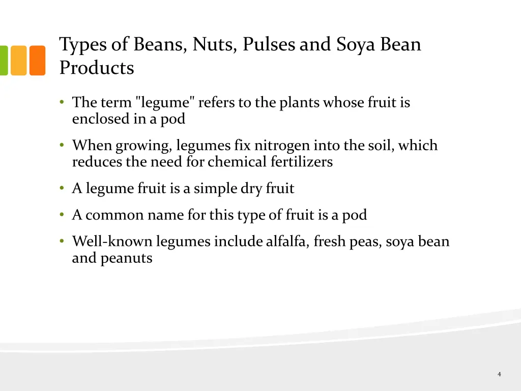 types of beans nuts pulses and soya bean products 1