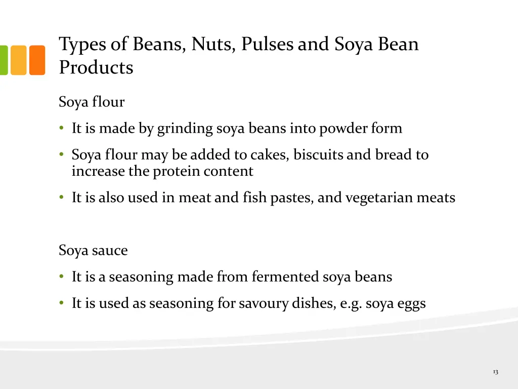 types of beans nuts pulses and soya bean products 10