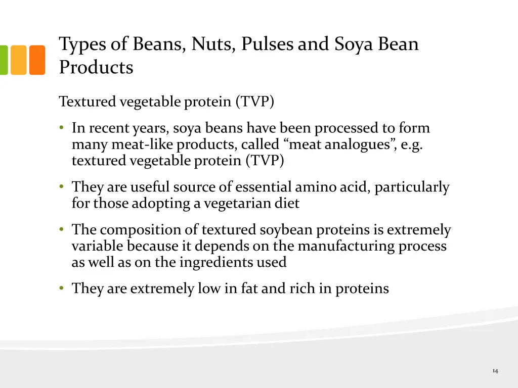 types of beans nuts pulses and soya bean products 11