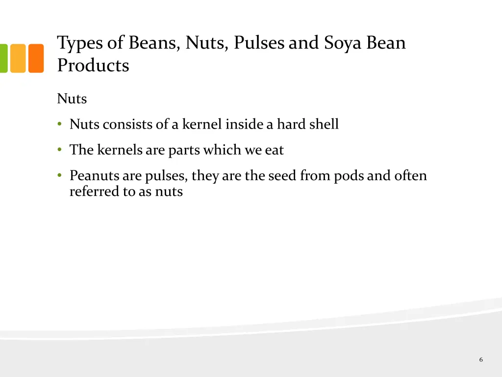 types of beans nuts pulses and soya bean products 3