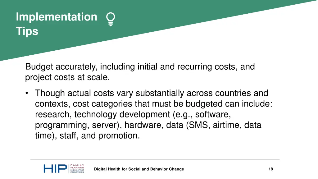 implementation tips 5