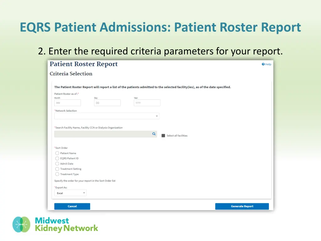 eqrs patient admissions patient roster report 1