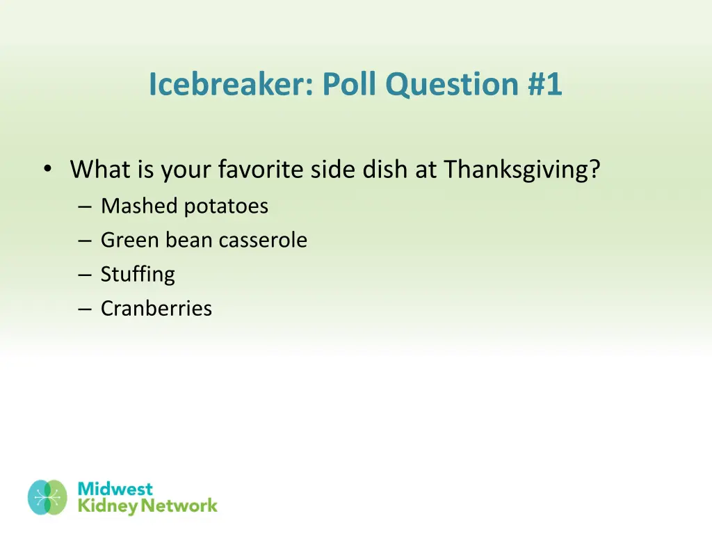 icebreaker poll question 1