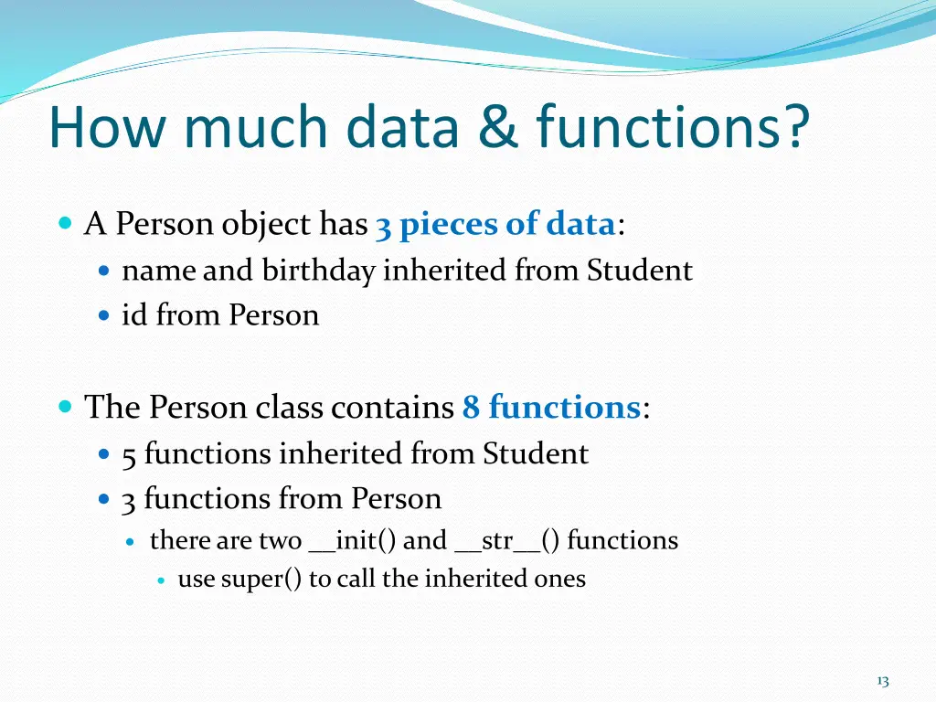 how much data functions