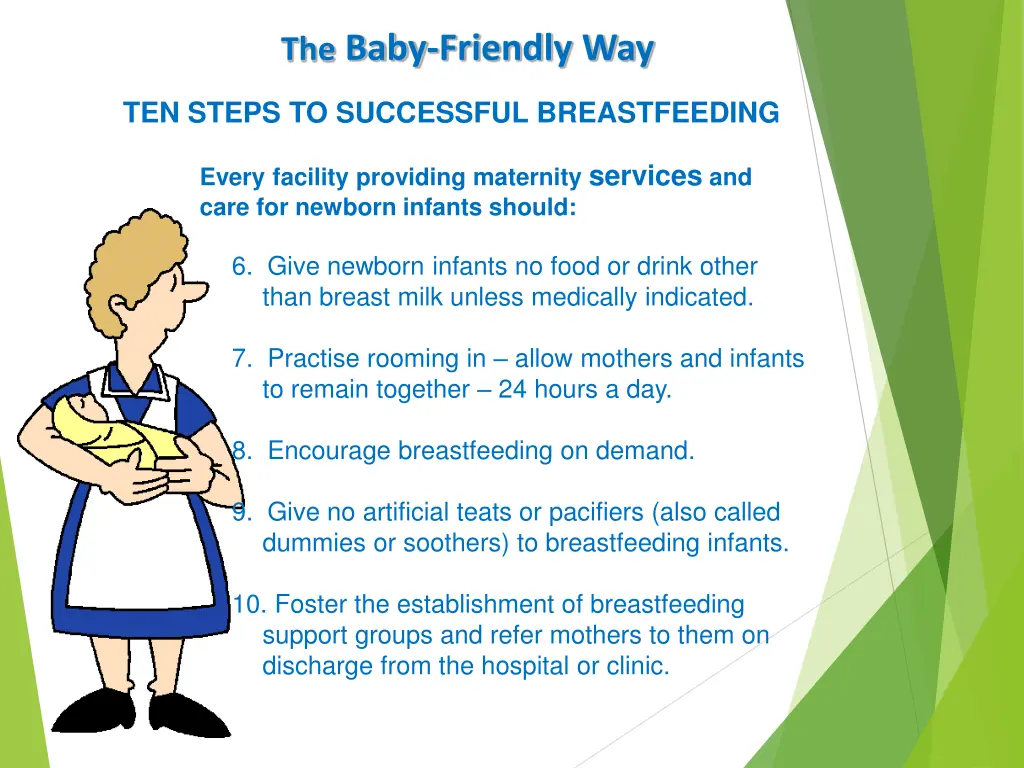 the baby friendly way 1