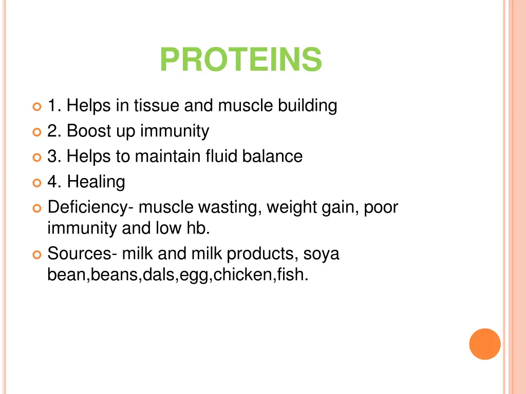 proteins