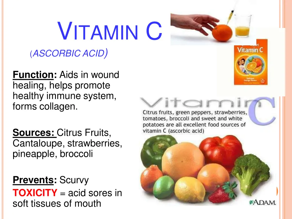 v itamin c ascorbic acid