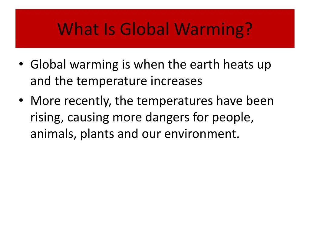 what is global warming