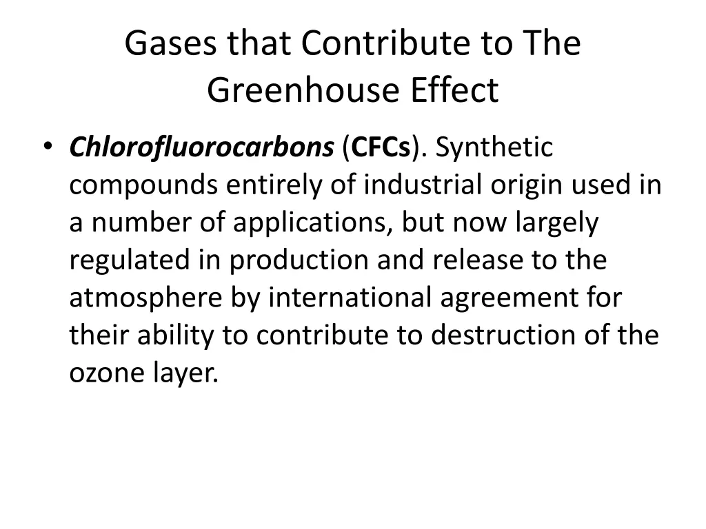 gases that contribute to the greenhouse effect 3