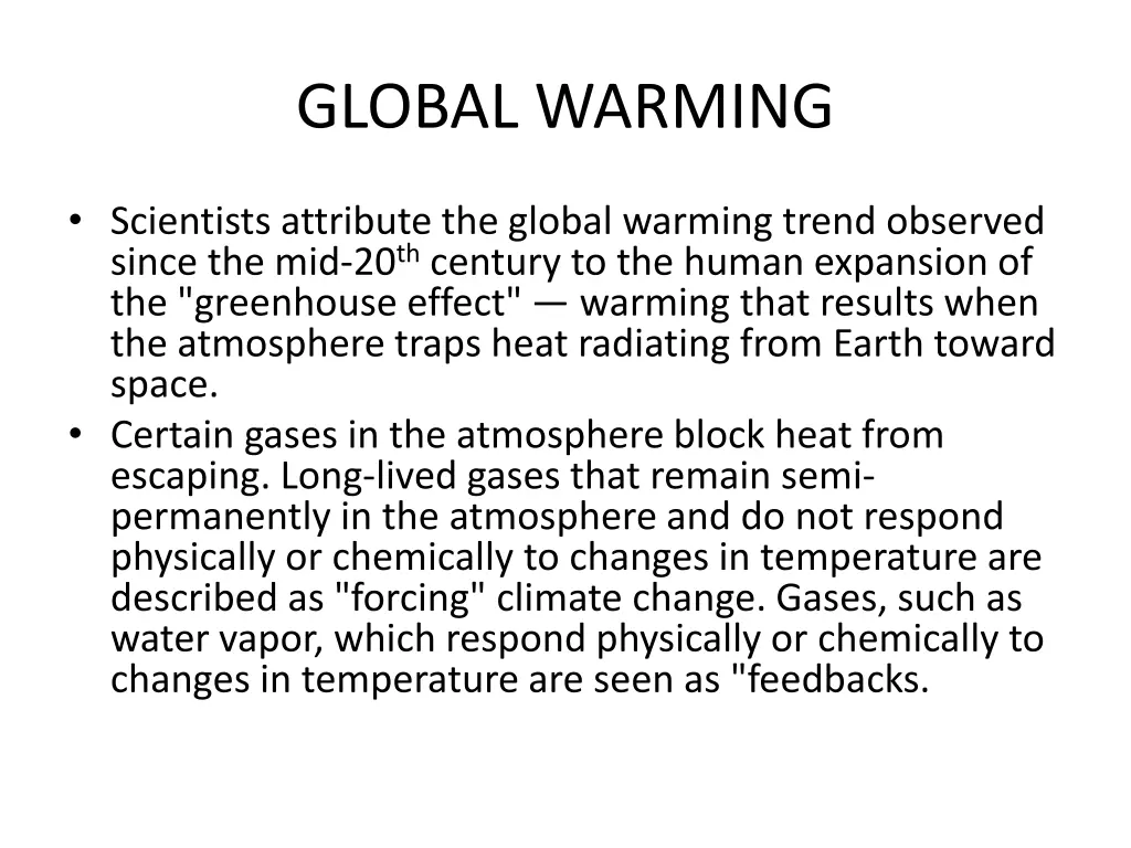 global warming 1