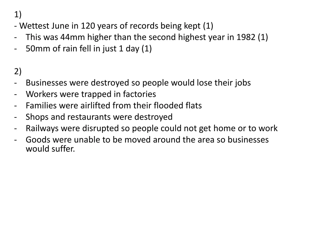 1 wettest june in 120 years of records being kept