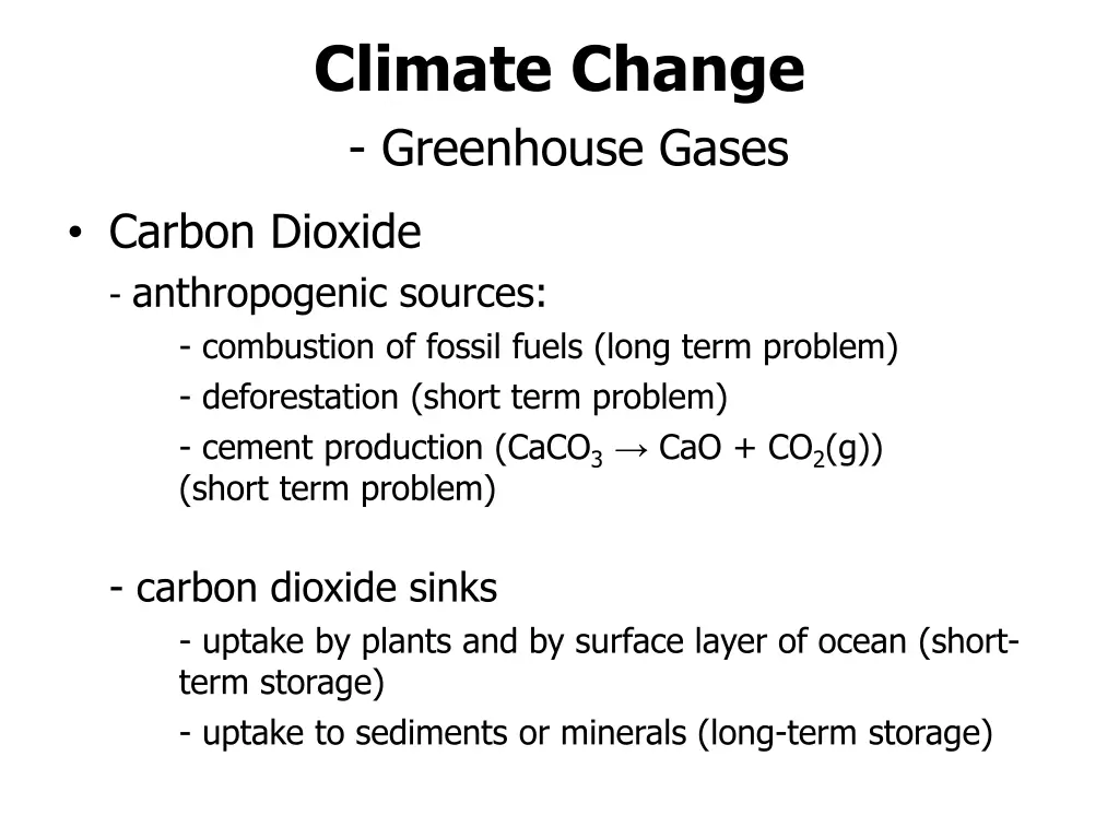 climate change greenhouse gases 6