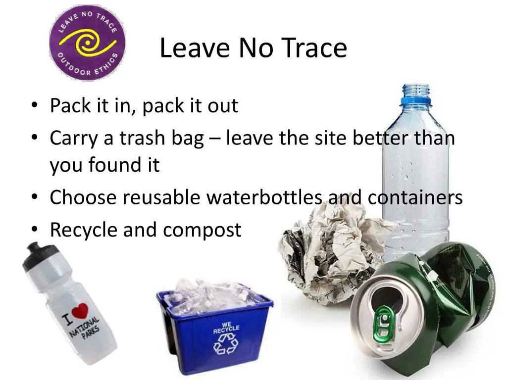 leave no trace