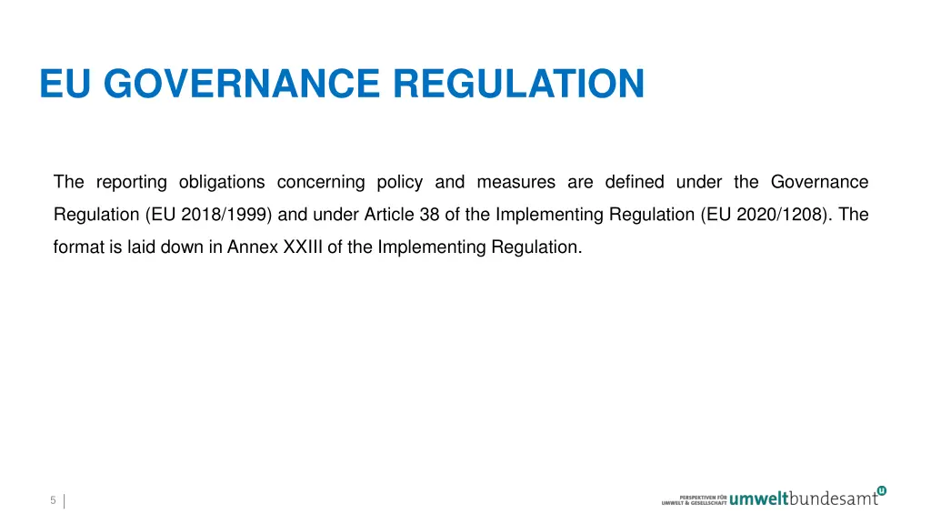 eu governance regulation