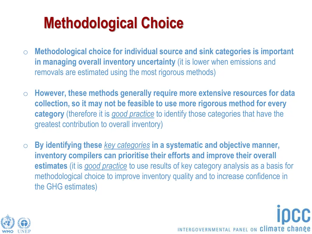 methodological choice