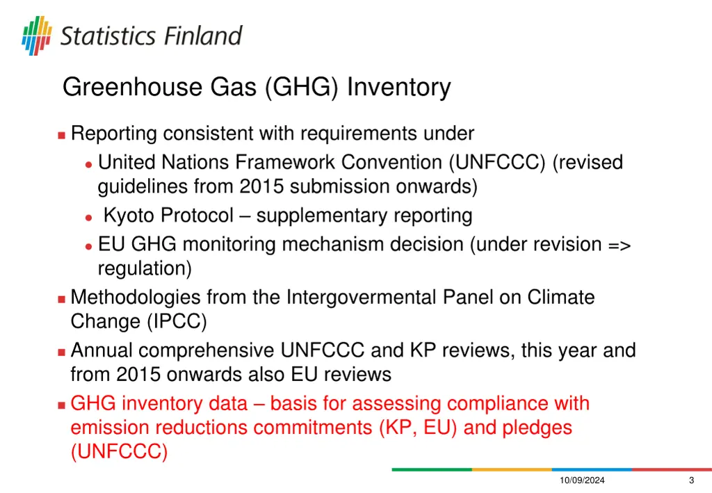 greenhouse gas ghg inventory